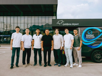 A new partnership takes off: Egmont Aviation hosts Uzbekistan Airways cadets in Slovenia